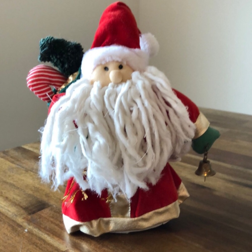 Vintage Santa Tree Topper